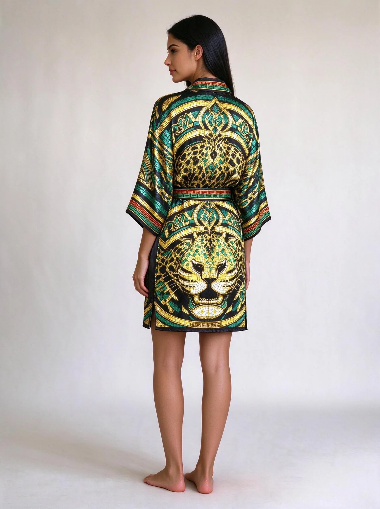 Balam kimono, short · back