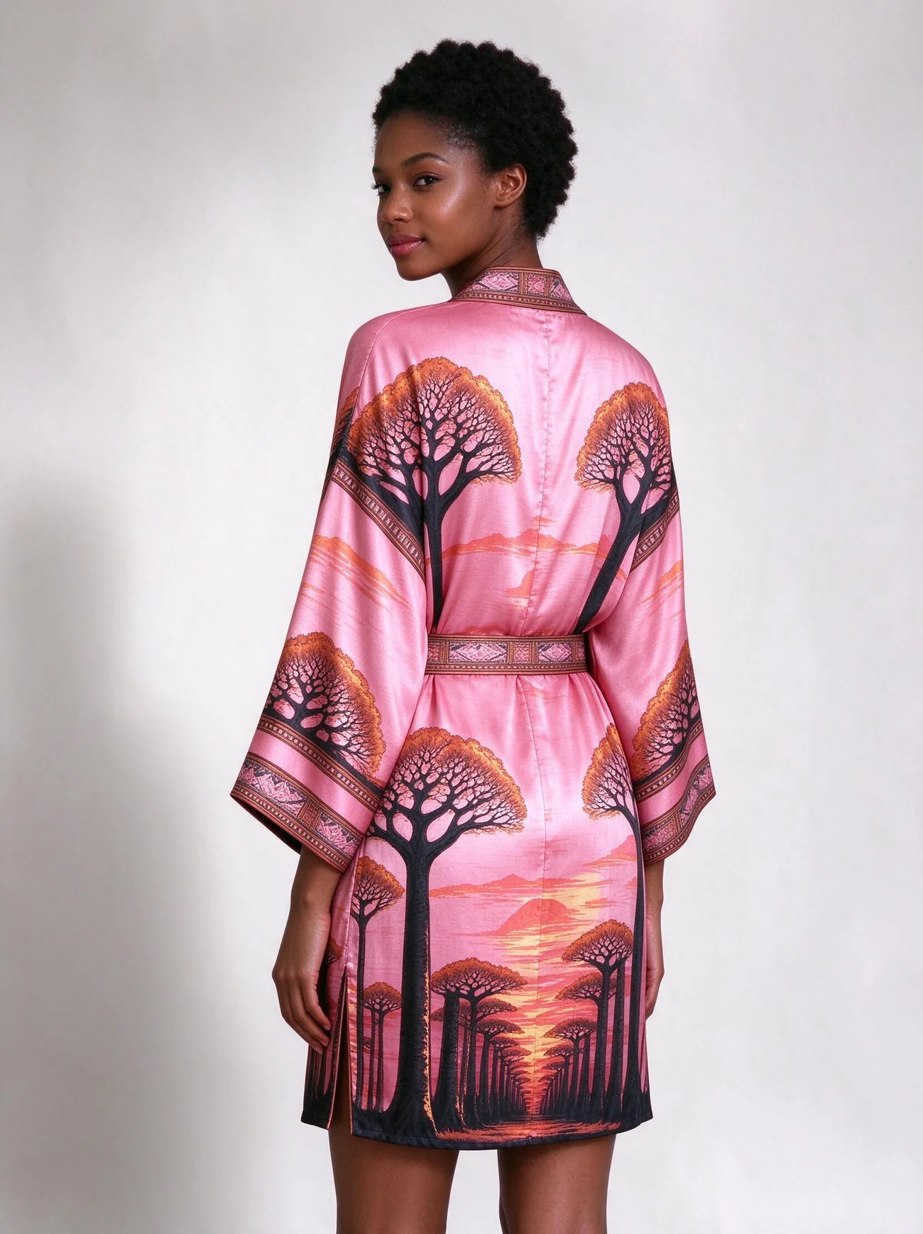Baobab kimono, short · back