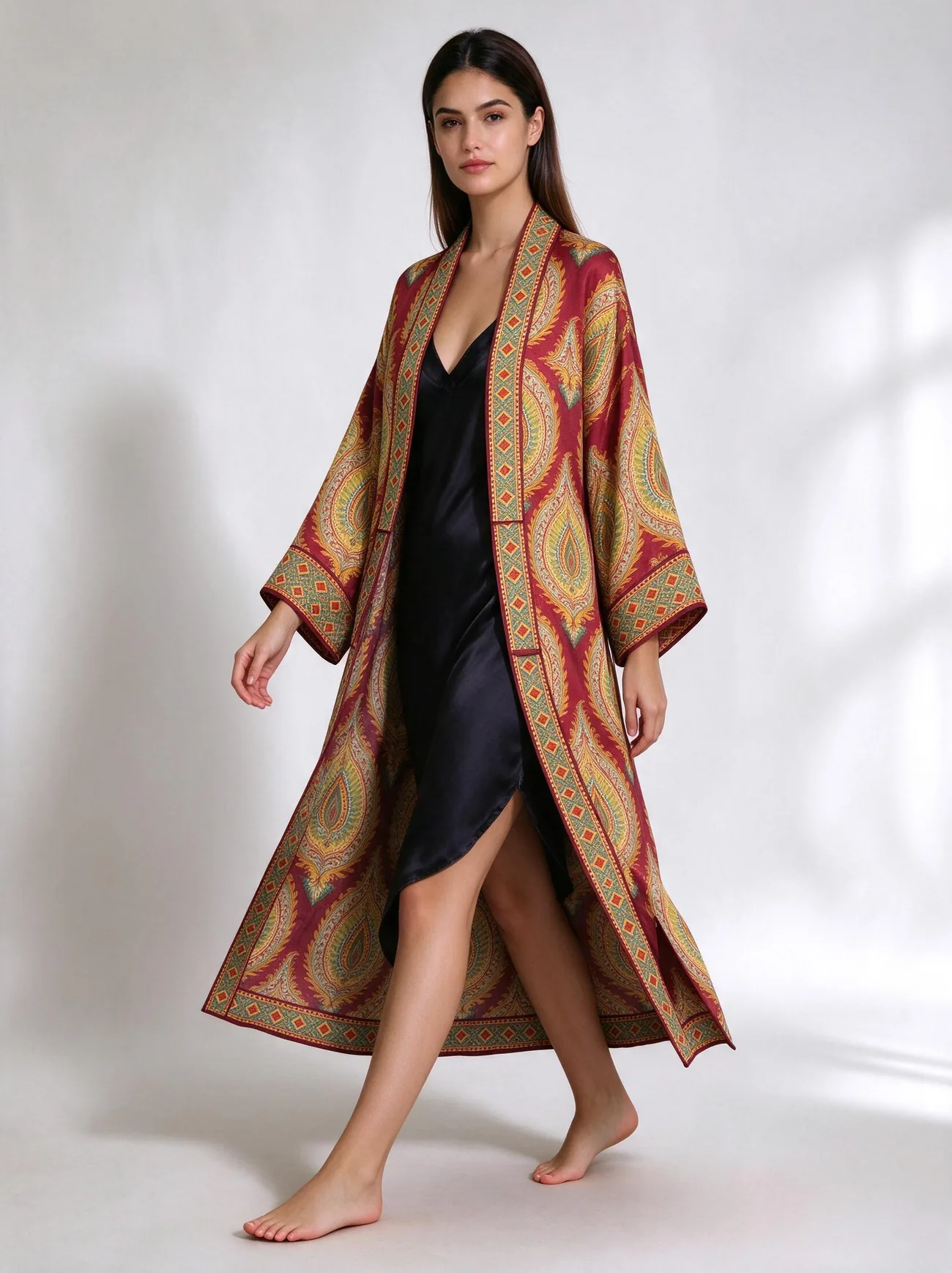 Buta kimono, in movement