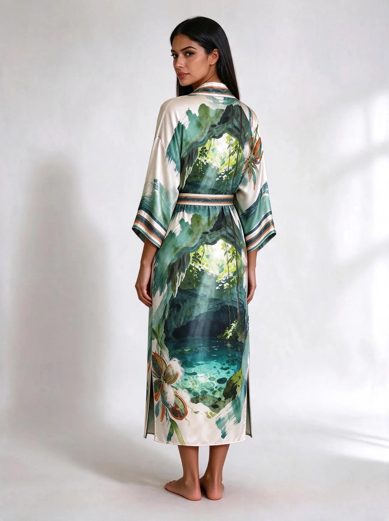 Cenote kimono, back