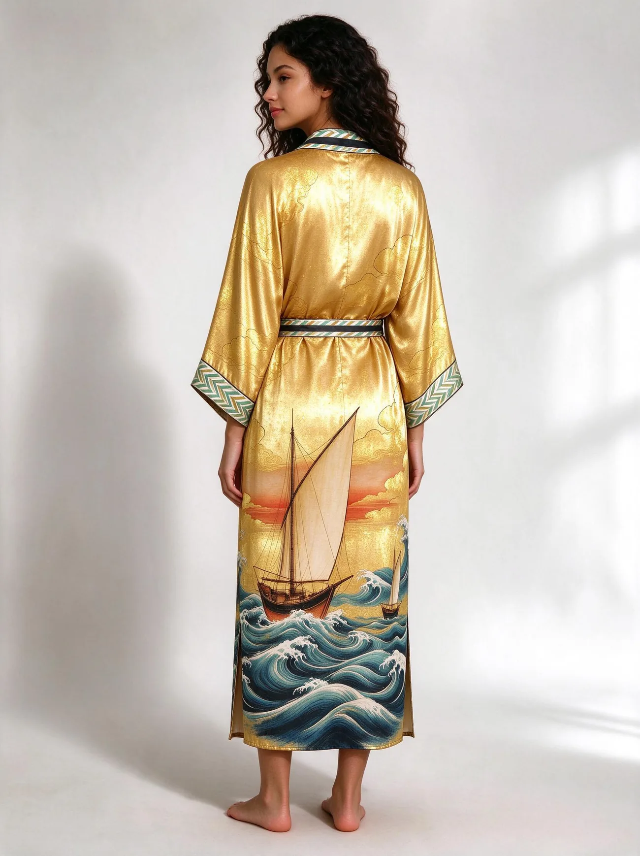 Dhow kimono, back