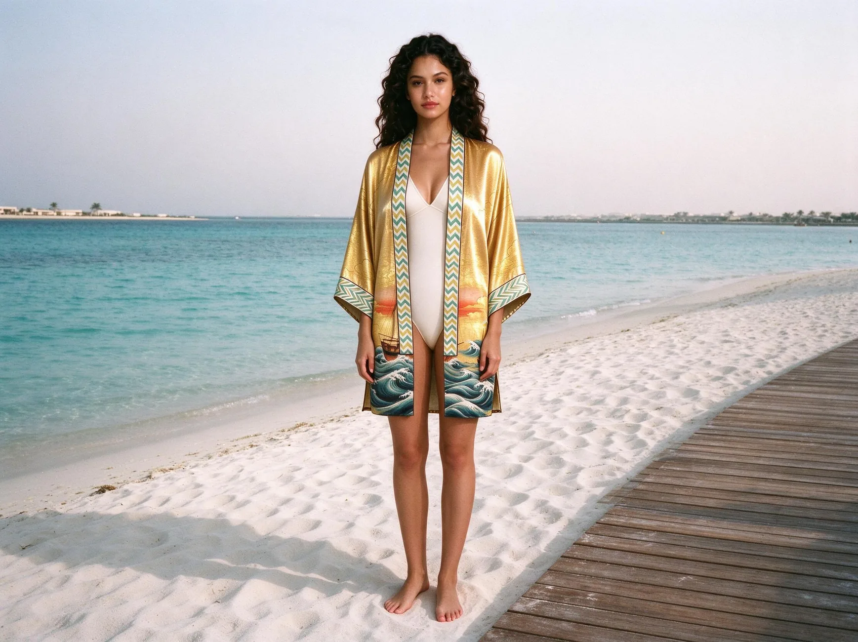 Dhow kimono, short · Saadiyat