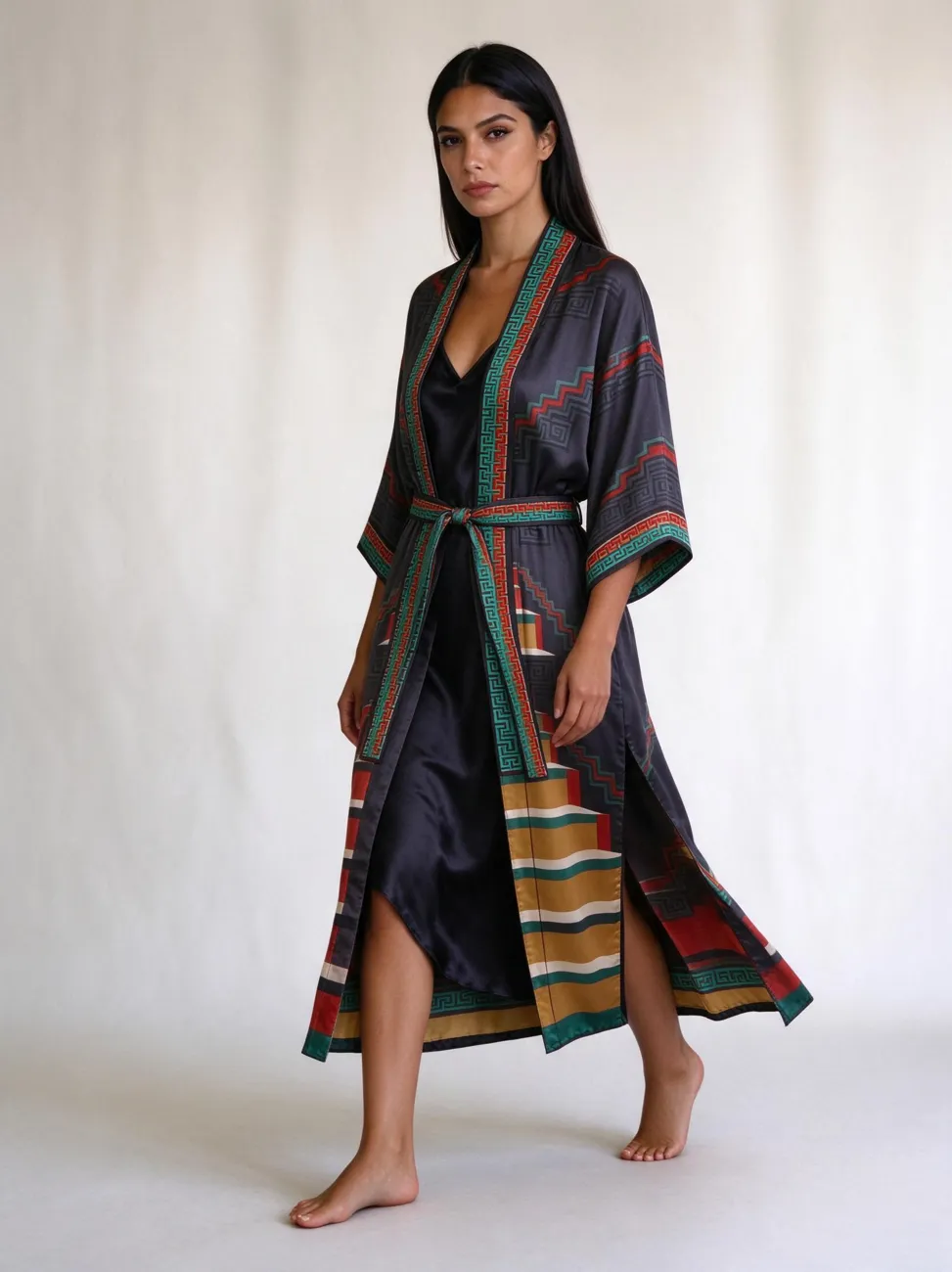 Escalera kimono, in movement