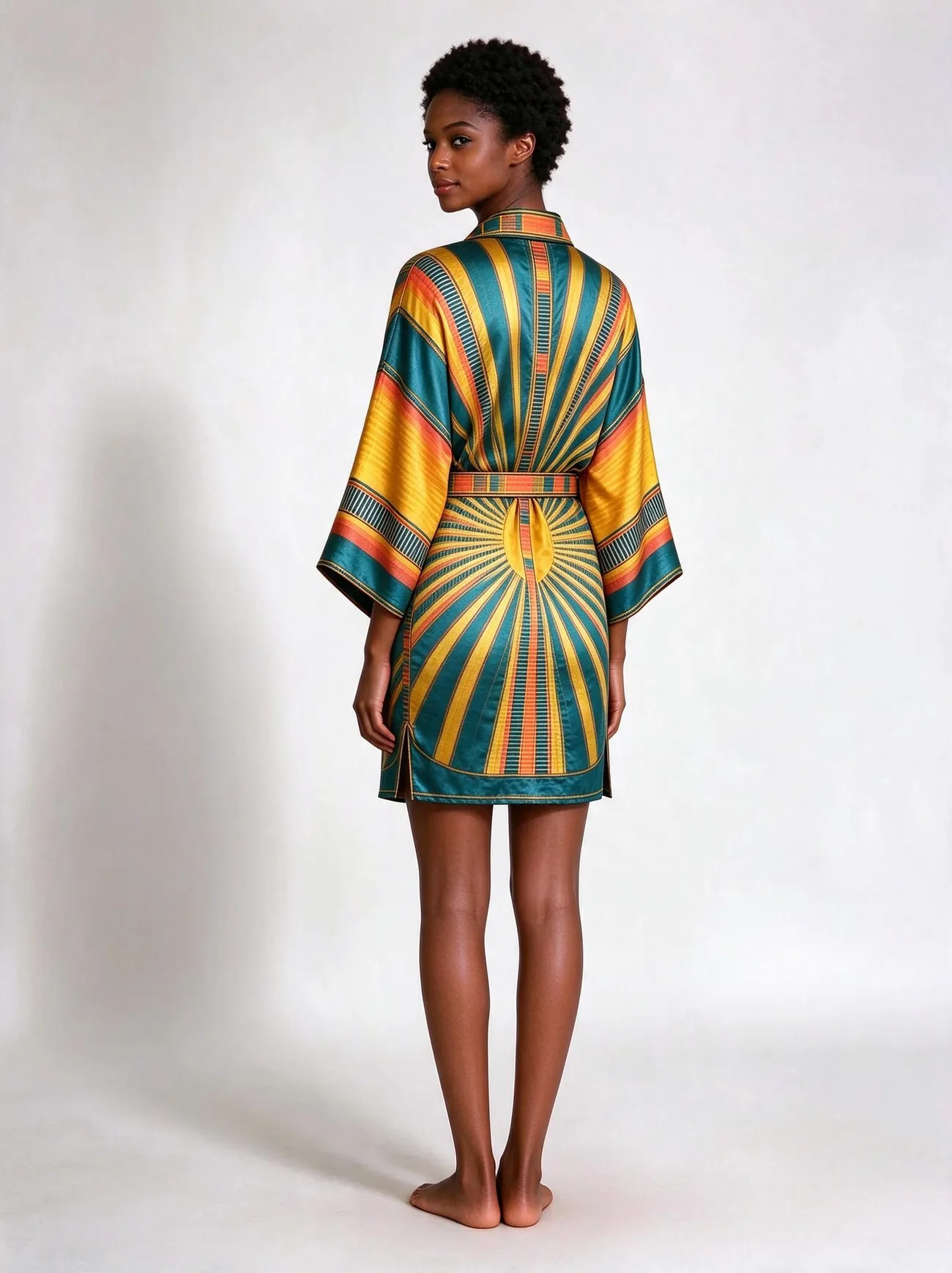 Lamba kimono, short · back