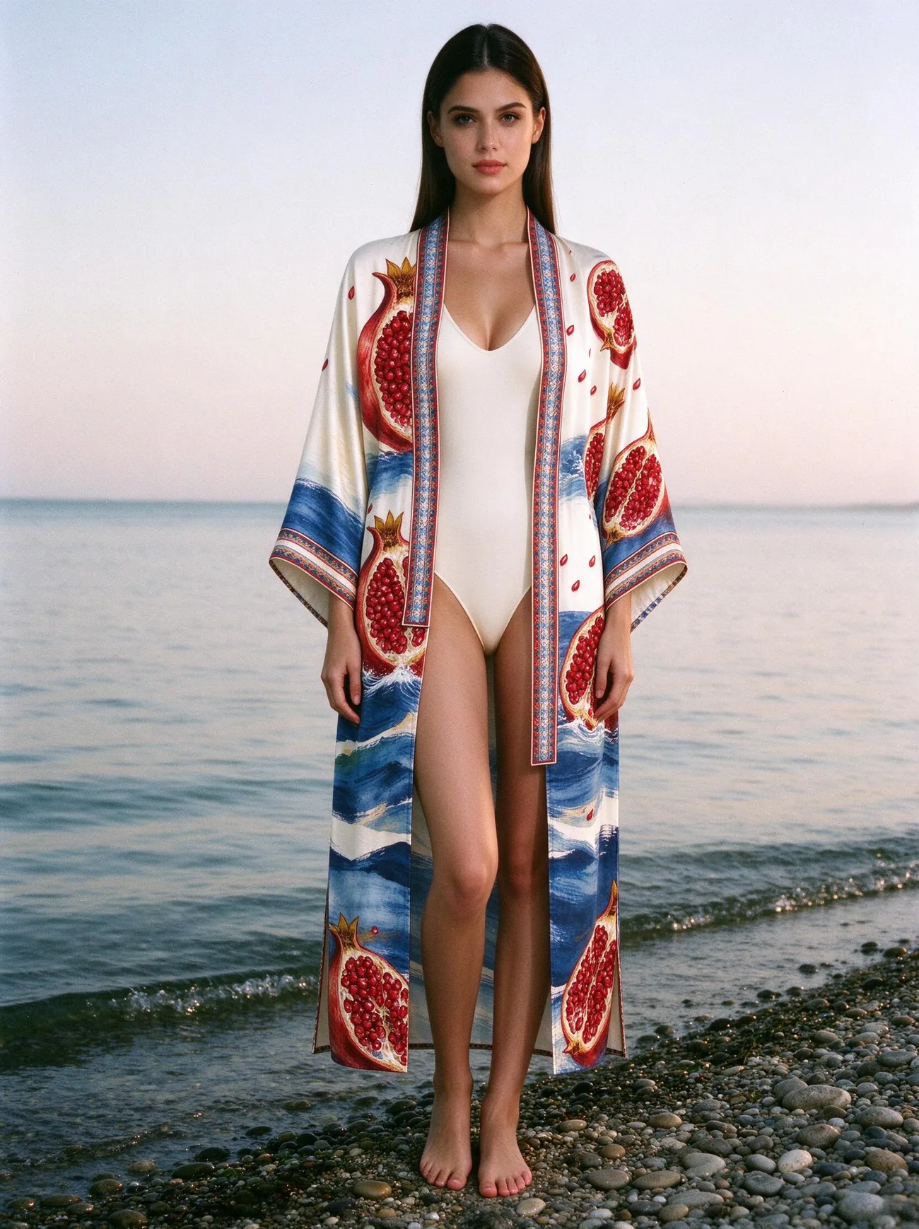 Nar kimono, over a swimsuit, Baku