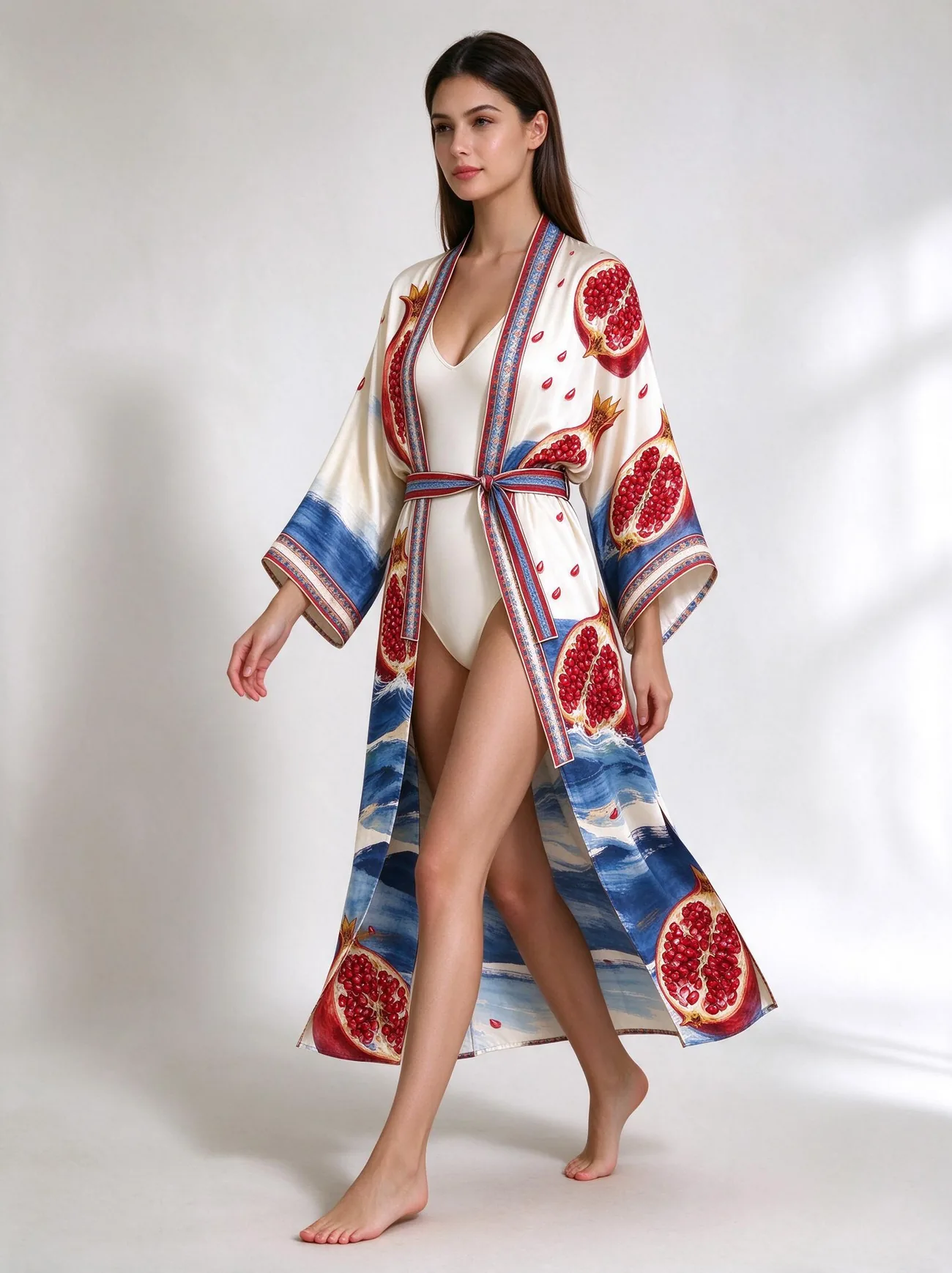 Nar kimono, in movement