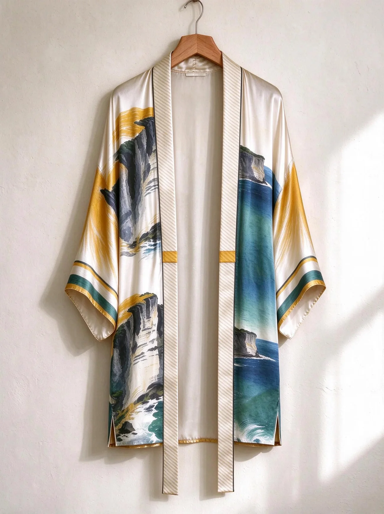 Ombak kimono, short · on the hanger