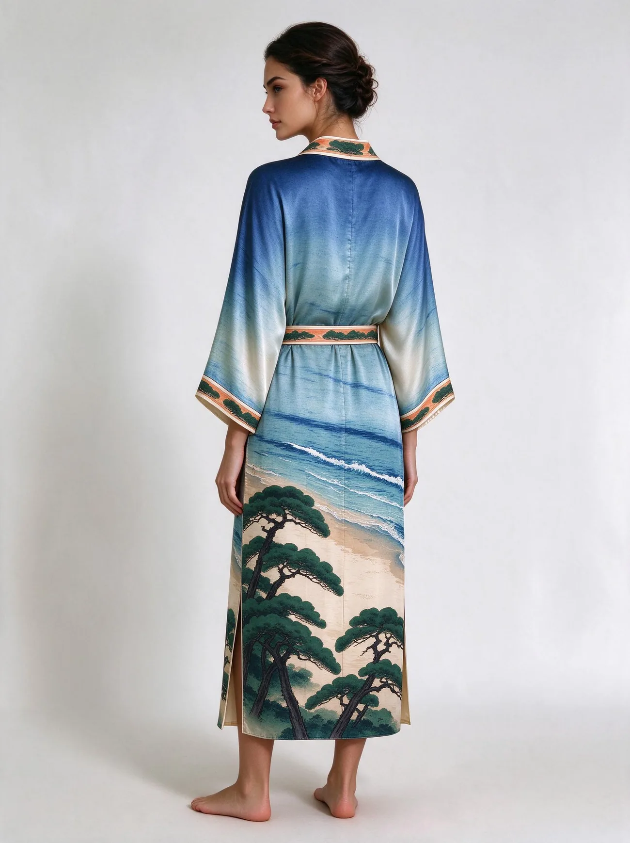 Pampelonne kimono, back