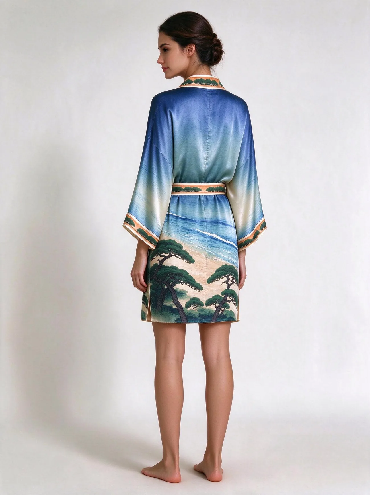 Pampelonne kimono, short · back