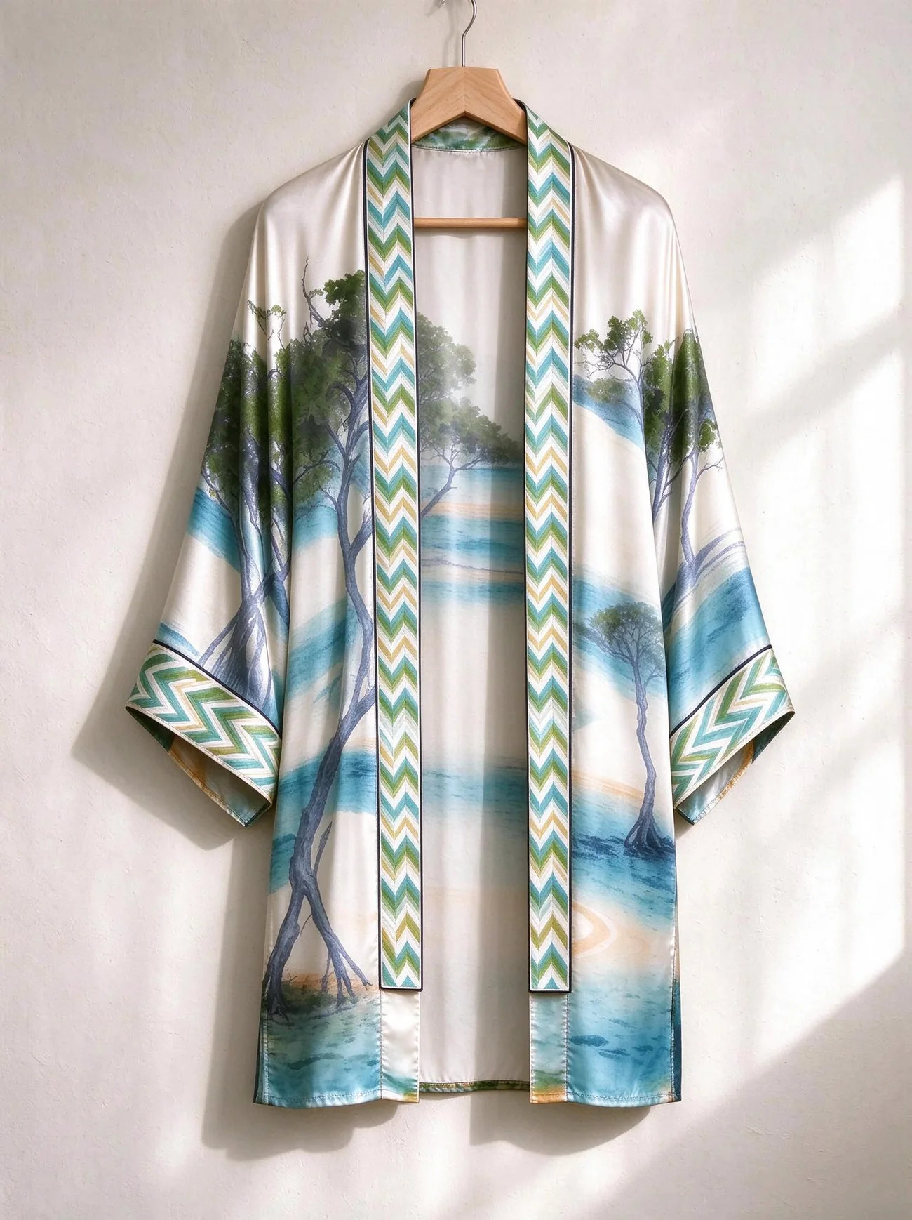 Qurm kimono, short · on the hanger