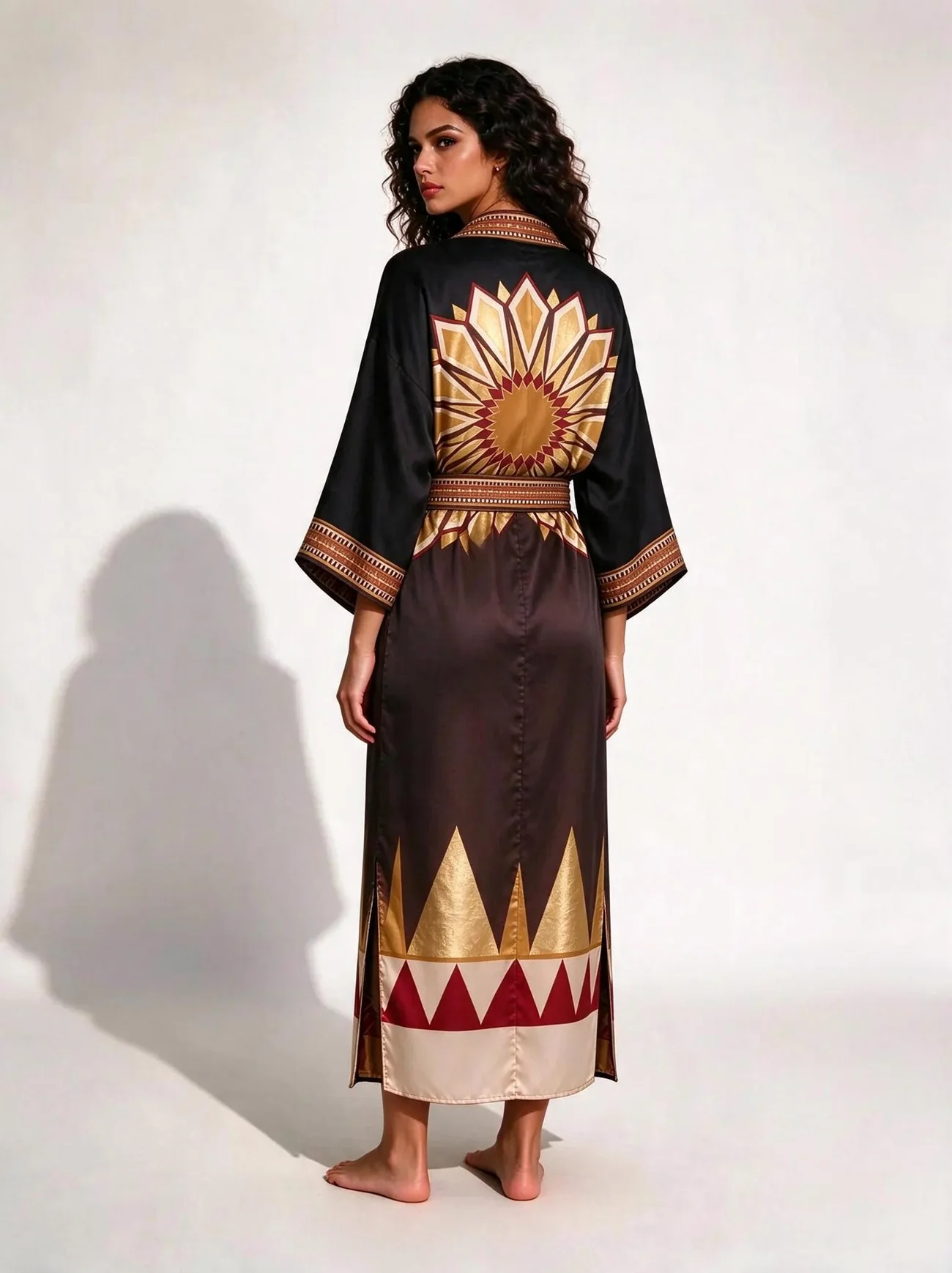 Sadu kimono, back