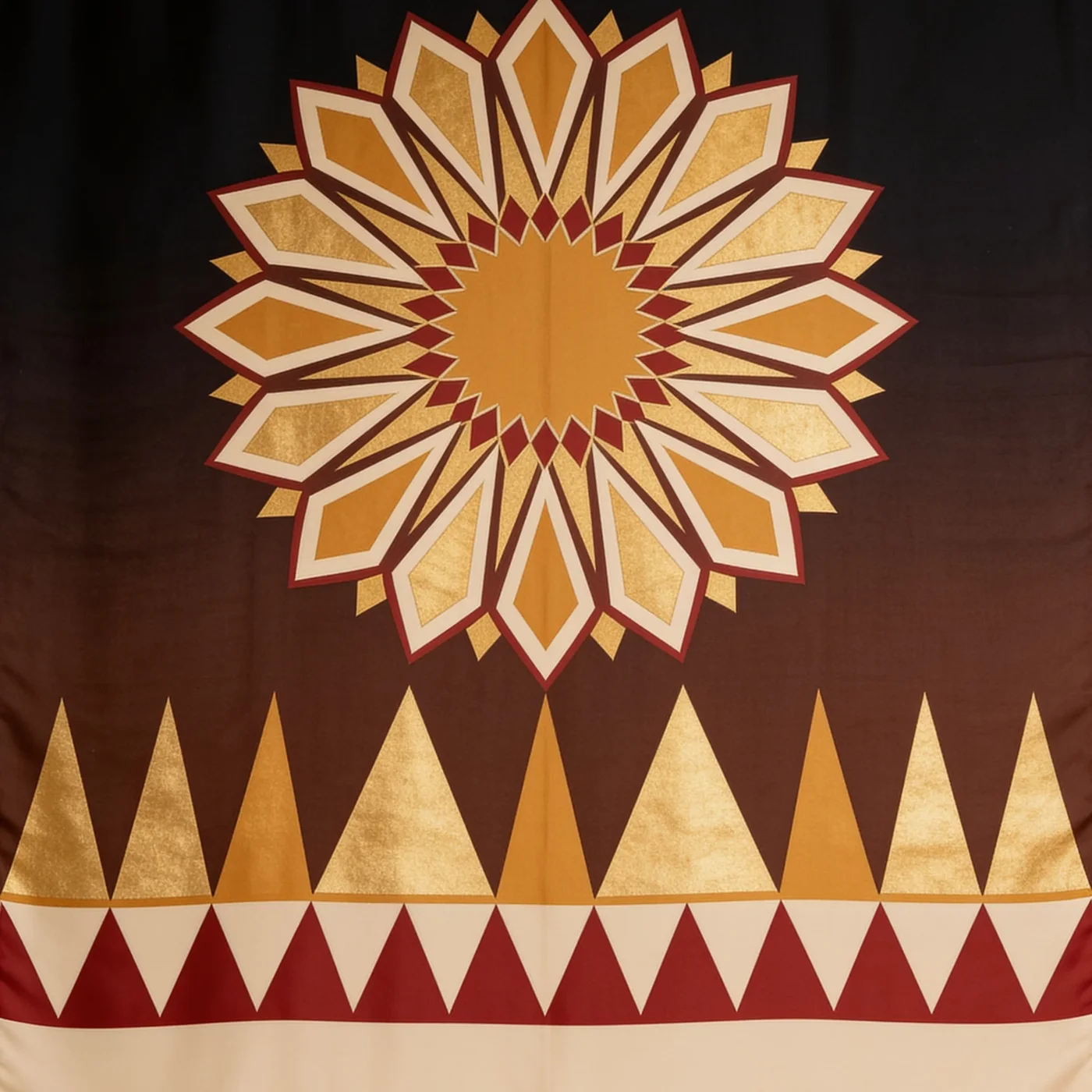 Sadu kimono, the print