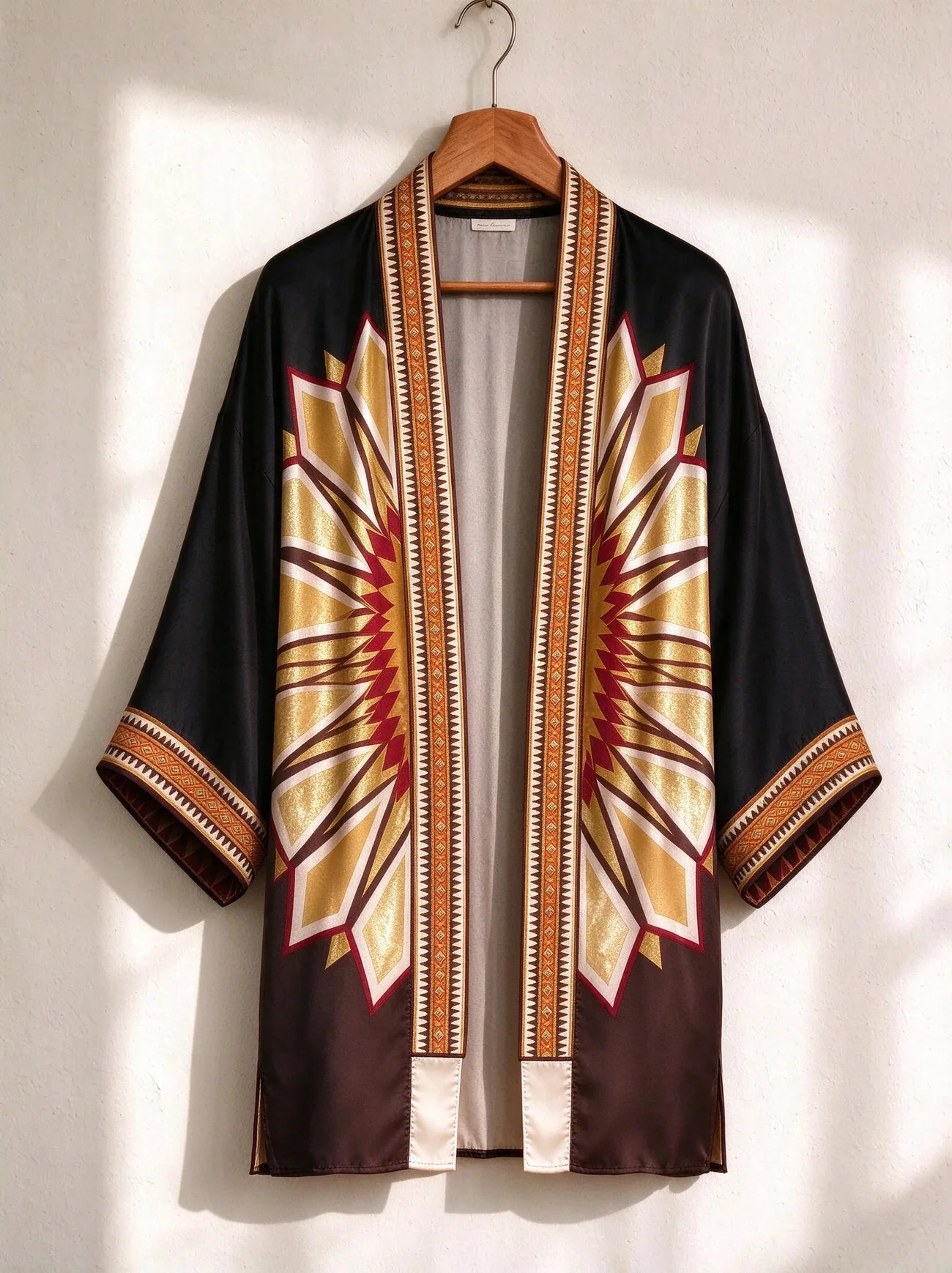 Sadu kimono, short · on the hanger