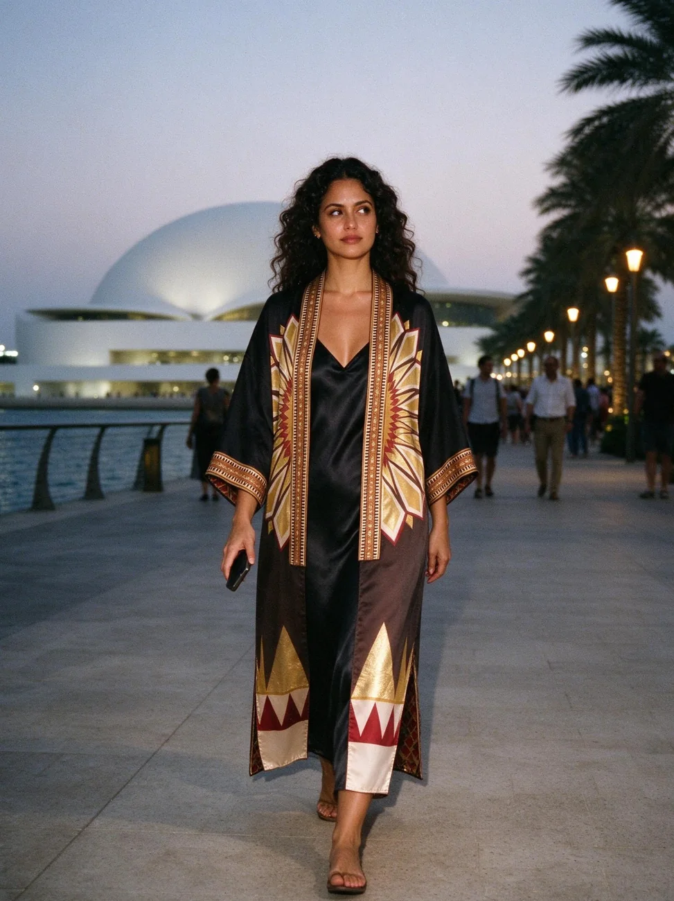 Sadu kimono, worn in Saadiyat