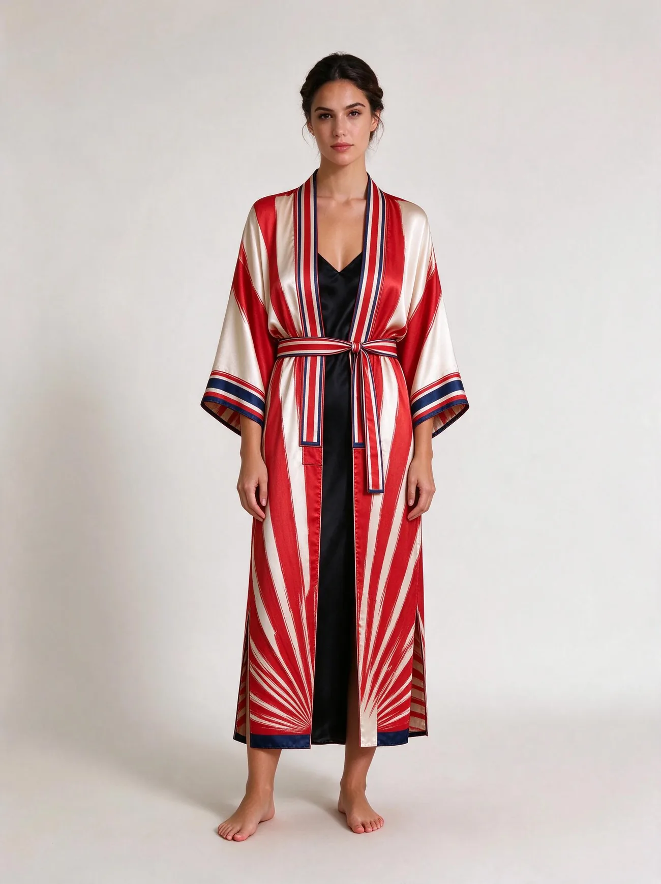 Sénéquier silk kimono