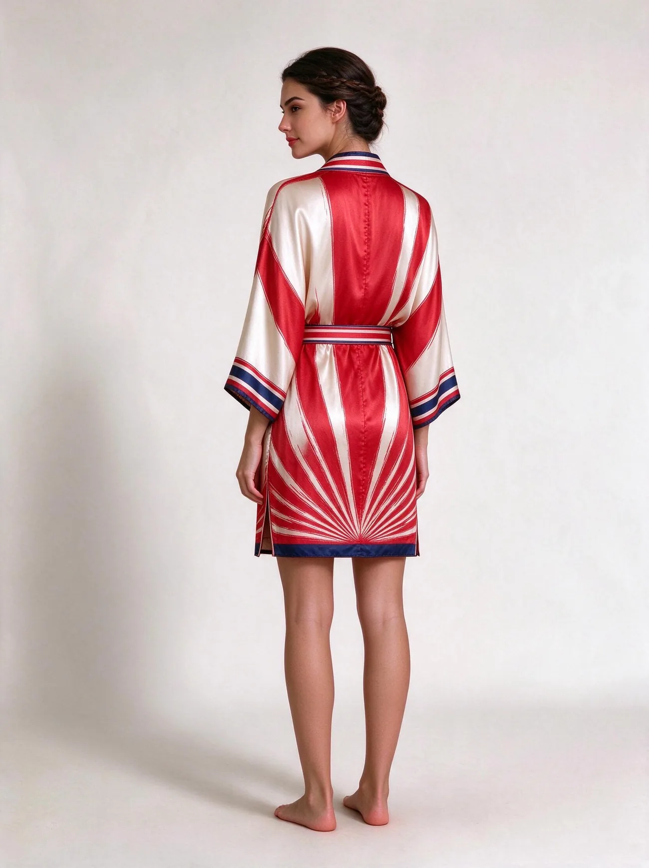 Sénéquier kimono, short · back