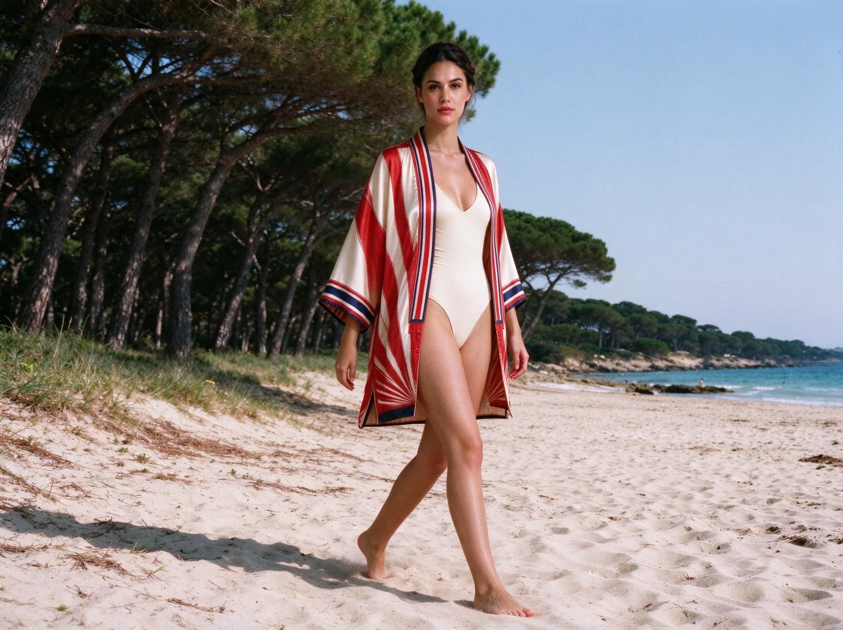 Sénéquier kimono, short · Saint-Tropez