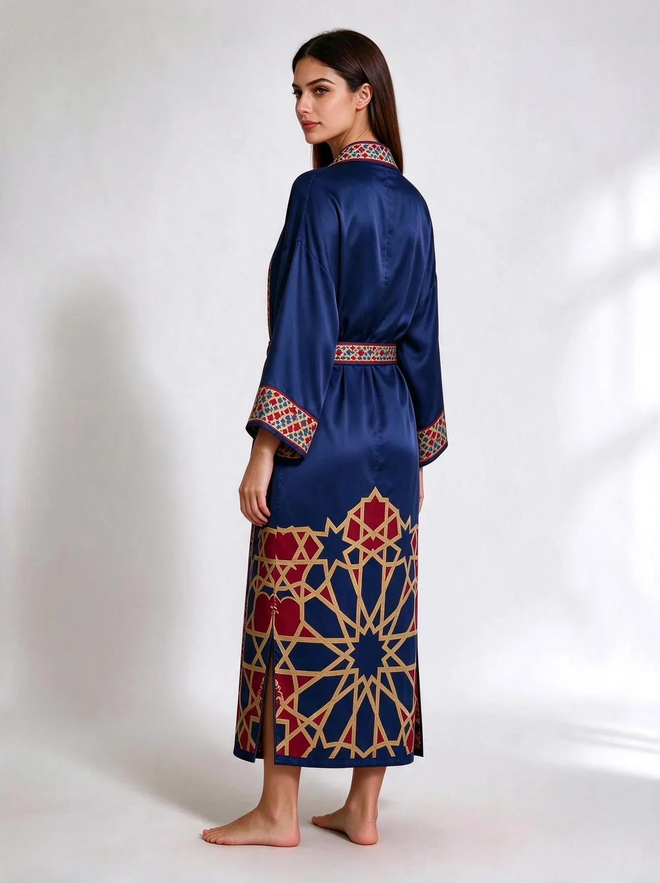 Shebeke kimono, back