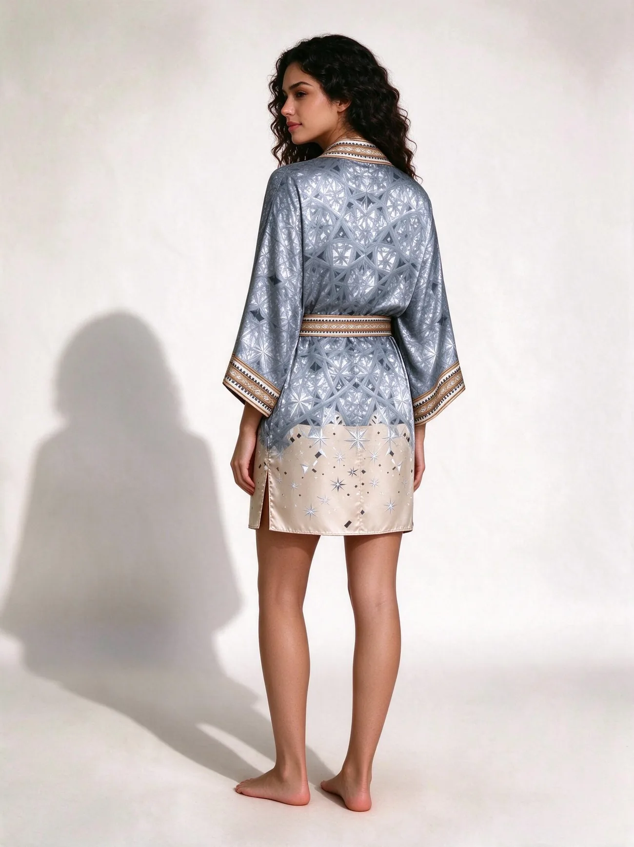 Shuaa kimono, short · back
