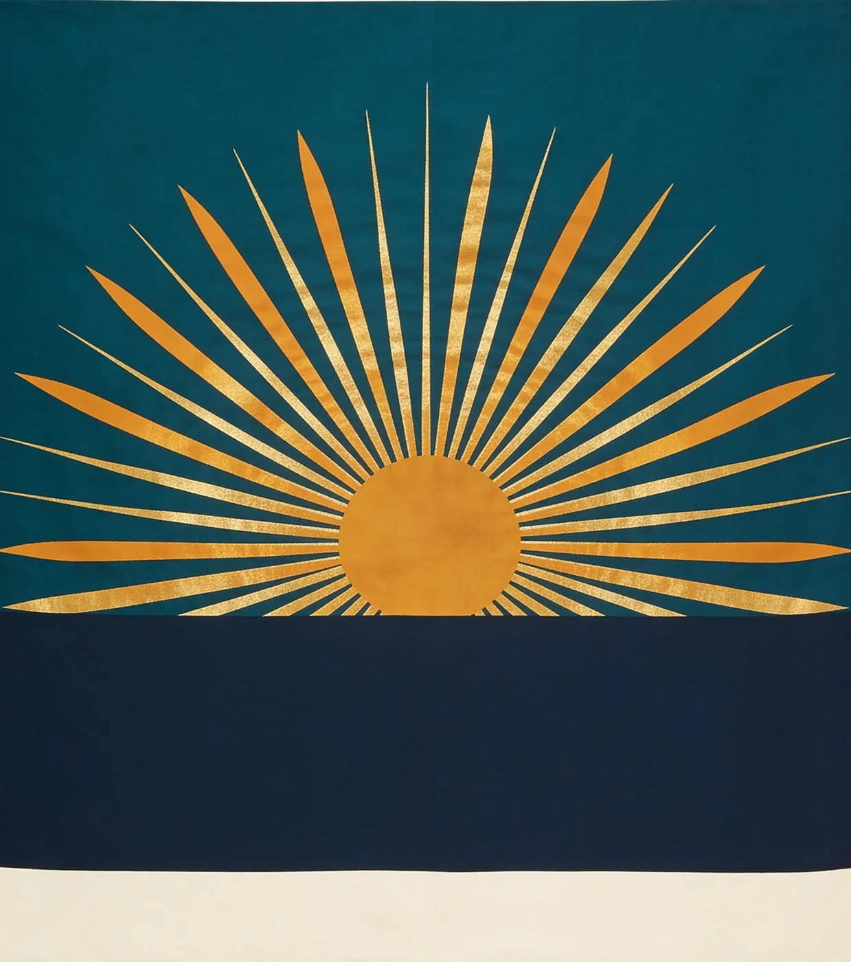 Solaro kimono, inside: the printed lining