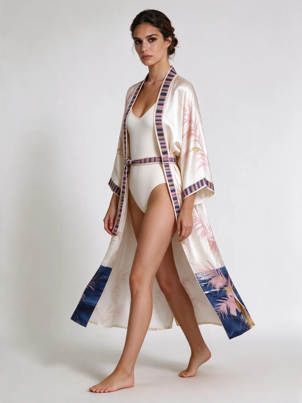 Tamaris kimono, in movement