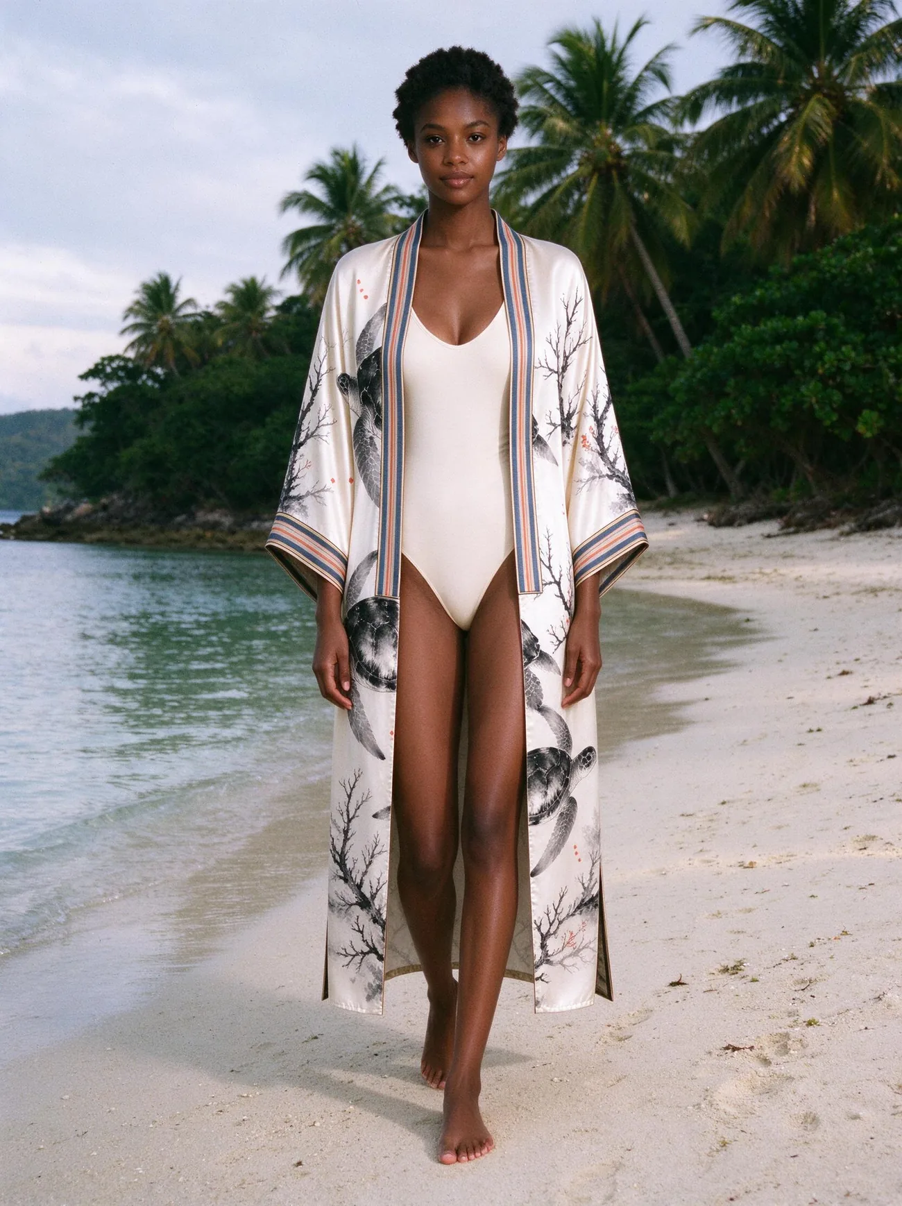 Tanikely kimono, over a swimsuit, Nosy Be
