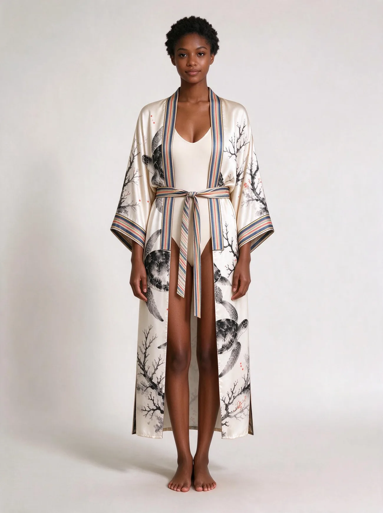 Tanikely silk kimono