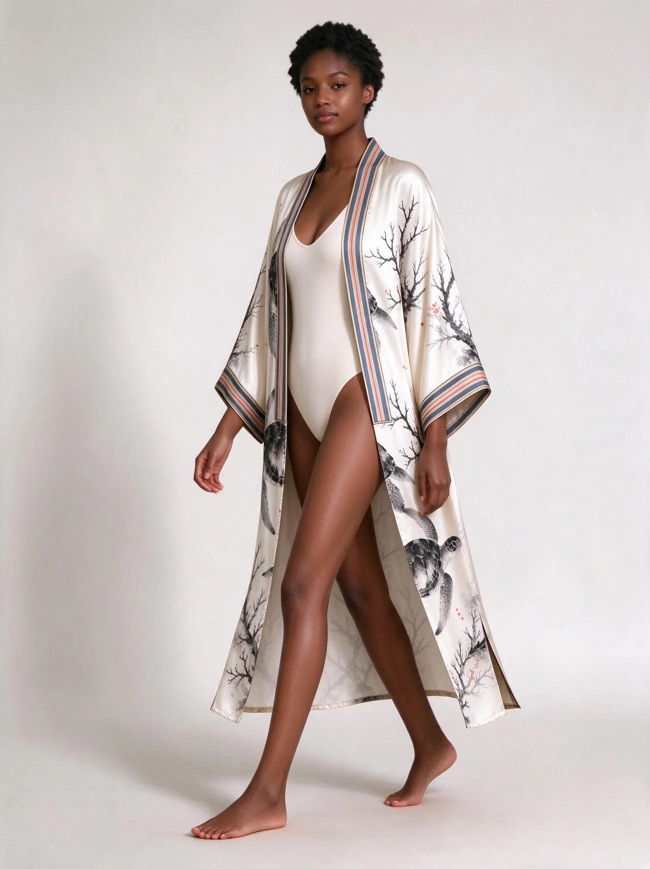 Tanikely kimono, in movement