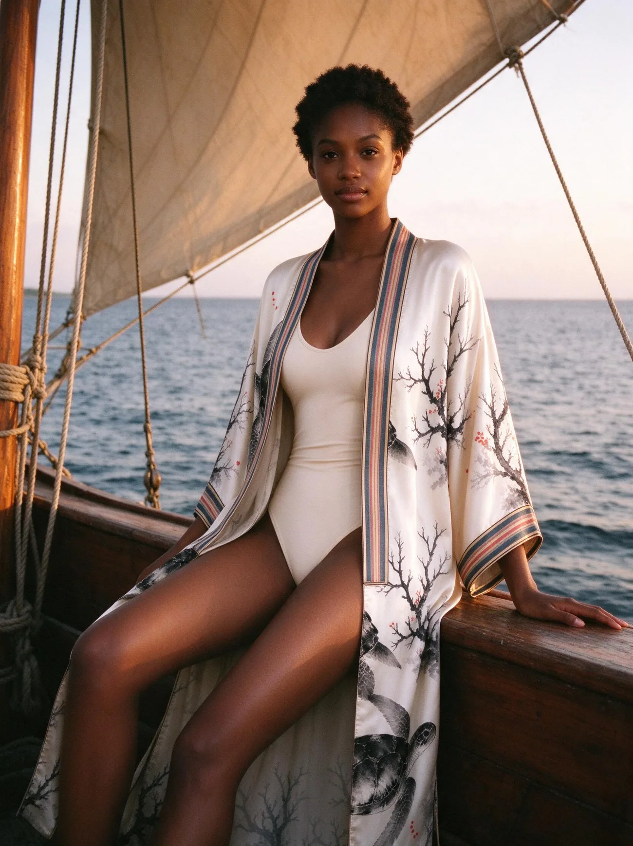 Tanikely kimono, worn in Nosy Be