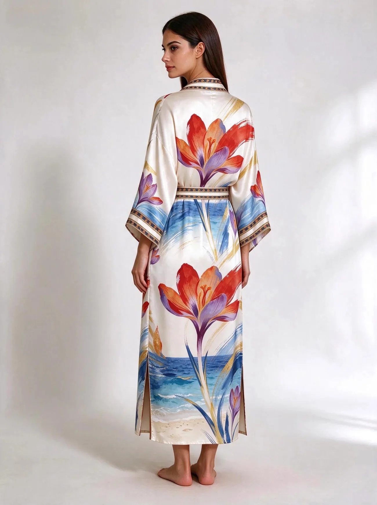 Zafaran kimono, back